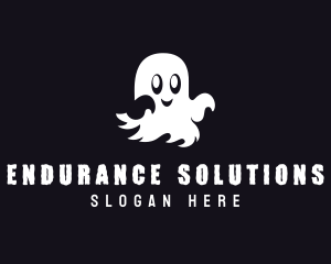 Haunted Spirit Ghost logo design