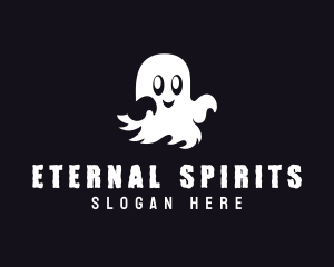 Haunted Spirit Ghost logo design