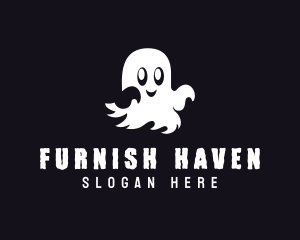 Haunted Spirit Ghost logo design