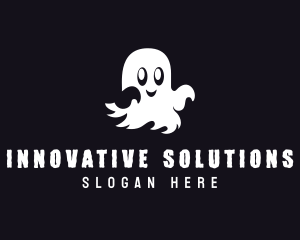 Haunted Spirit Ghost logo design