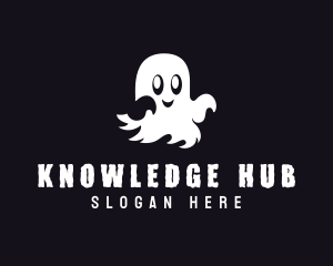 Scary - Haunted Spirit Ghost logo design