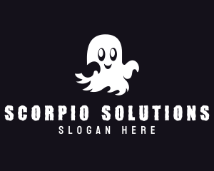 Haunted Spirit Ghost logo design