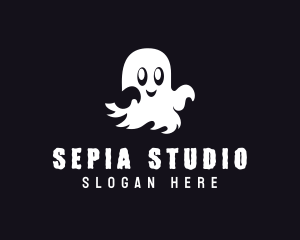 Haunted Spirit Ghost logo design