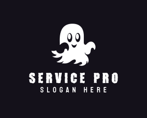 Haunted Spirit Ghost logo design