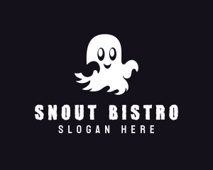 Haunted Spirit Ghost logo design