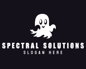 Ghost - Haunted Spirit Ghost logo design