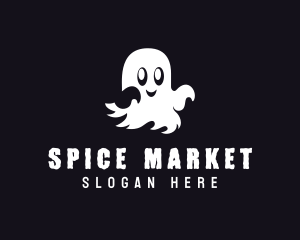 Haunted Spirit Ghost logo design