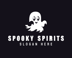 Haunted Spirit Ghost logo design