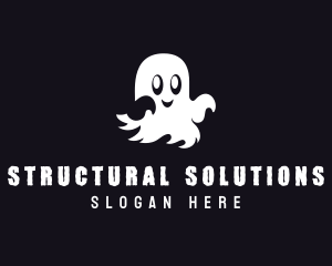 Haunted Spirit Ghost logo design