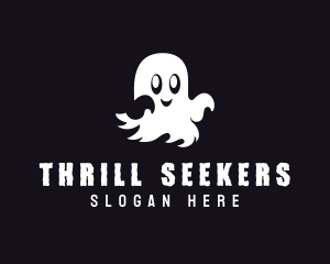 Haunted Spirit Ghost logo design