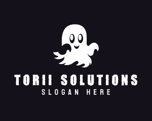 Haunted Spirit Ghost logo design