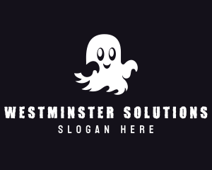 Haunted Spirit Ghost logo design