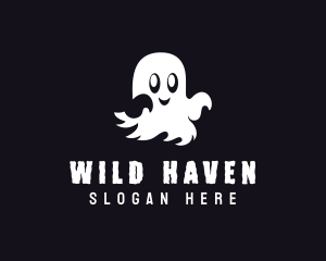 Haunted Spirit Ghost logo design