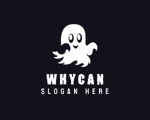 Halloween - Haunted Spirit Ghost logo design