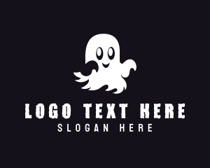 Haunted Spirit Ghost Logo