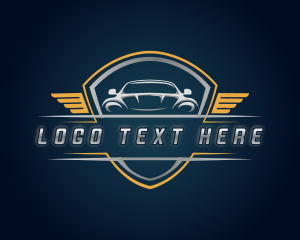 Car - Luxury Sports Car Vehicle logo design