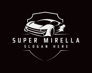 Super Sports Car logo design
