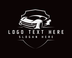 Driver - Super Sports Car logo design