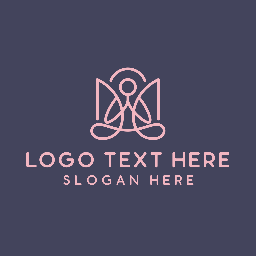 Yoga Meditation Healing Logo | BrandCrowd Logo Maker