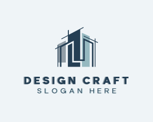 Architectural - Architecture Property Blueprint logo design