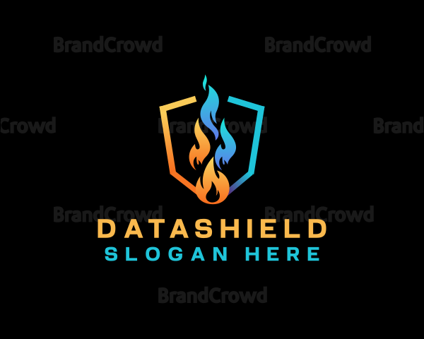 Heat Cool Flame Shield Logo