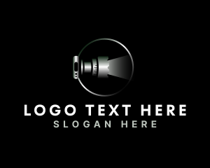 Silver Screen - Camera Production Studio logo design