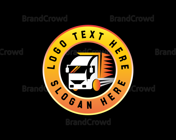 Freight Haulage Truck Logo