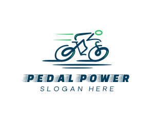 Bicycle Racing Sports logo design