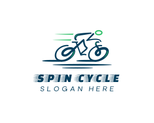 Bicycle Racing Sports logo design