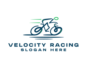 Bicycle Racing Sports logo design