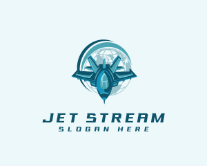 Jet - Jet Plane Airforce logo design