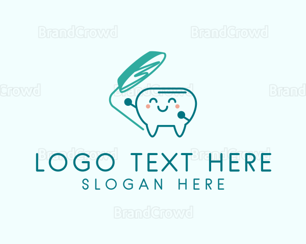 Stomatoscope Tooth Mirror Logo