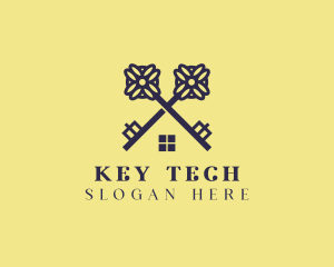 Keysmith Real Estate logo design