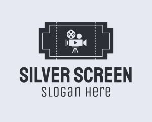 Film Production - Film Movie Ticket logo design