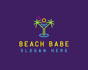 Beach Cocktail Nightclub logo design