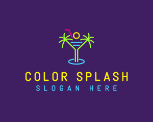 Beach Cocktail Nightclub logo design