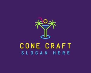 Beach Cocktail Nightclub logo design