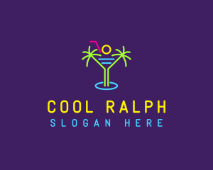 Beach Cocktail Nightclub logo design