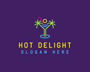 Beach Cocktail Nightclub logo design