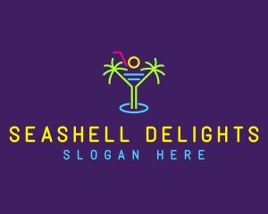 Beach Cocktail Nightclub logo design