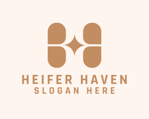 Premium Hotel Letter H logo design