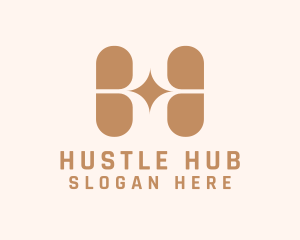 Premium Hotel Letter H logo design