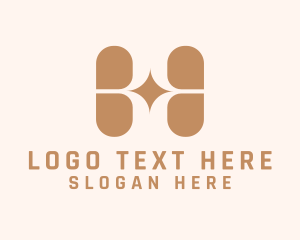 Hotelier - Premium Hotel Letter H logo design