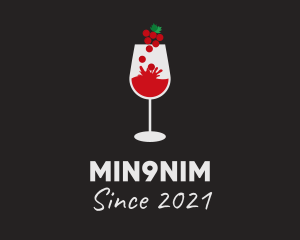Farmer - Wine Glass Bar logo design