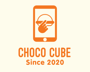 Mobile Phone - Online Mobile Burger logo design