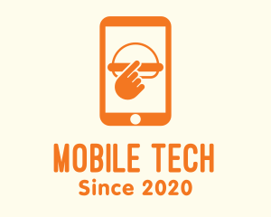 Mobile - Online Mobile Burger logo design