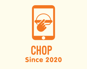Mobile - Online Mobile Burger logo design
