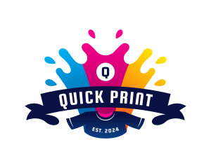 Tshirt Printing Ink logo design