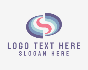 App - Cyber Technology Wave Letter S logo design