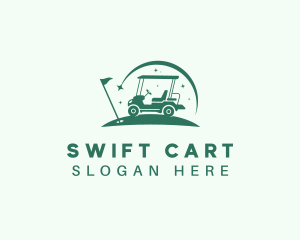 Golf Cart Caddie logo design